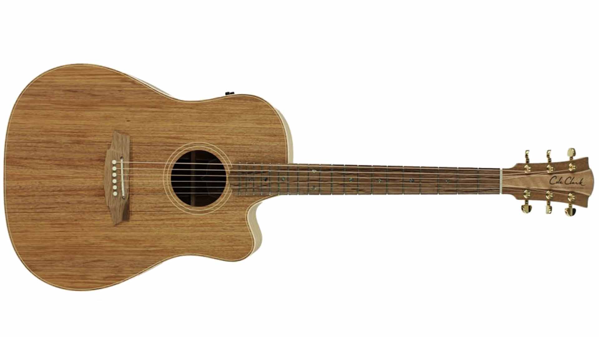Cole Clark Fat Lady 2 Dreadnought Cutaway Blackwood Acoustic