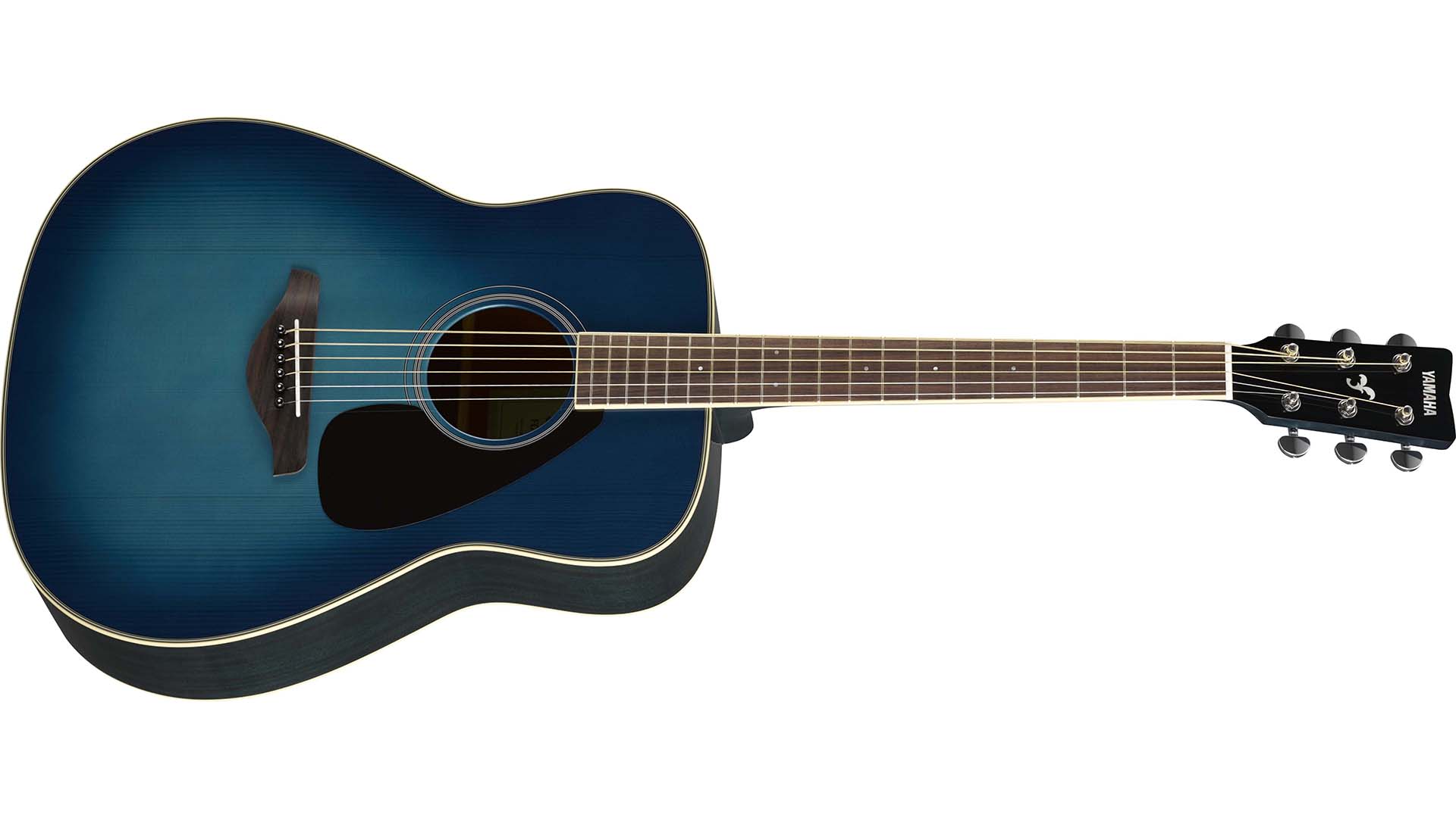 楽器 YAMAHA FG820 Sunset Blue Yamaha FG820SB Acoustic Guitar Sunset Blue - Keyboard Corner
