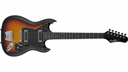 Hagstrom HAGSTROM H II RETROSCAPE ELECTRIC GUITAR 3 T 