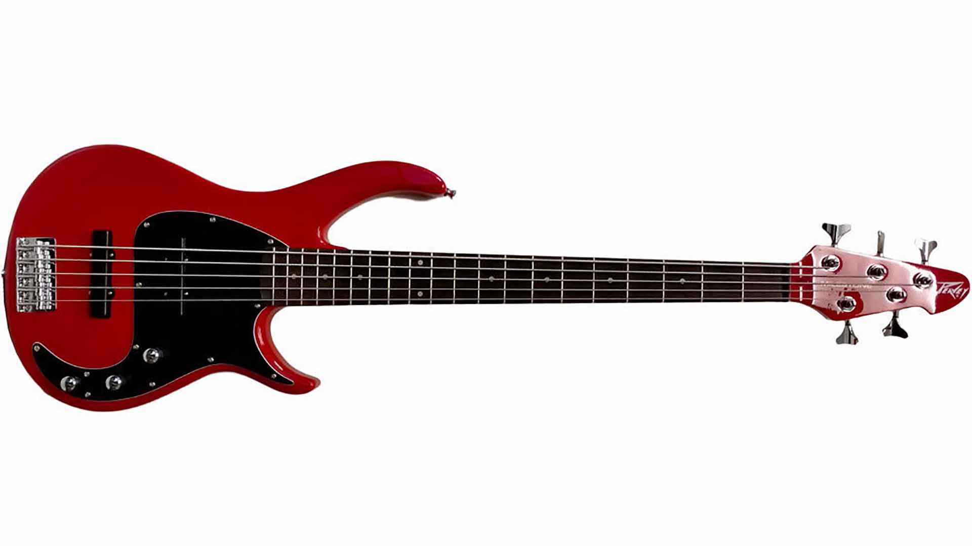 Peavey Milestone Series 5-String Bass Guitar, Red - Guitar World