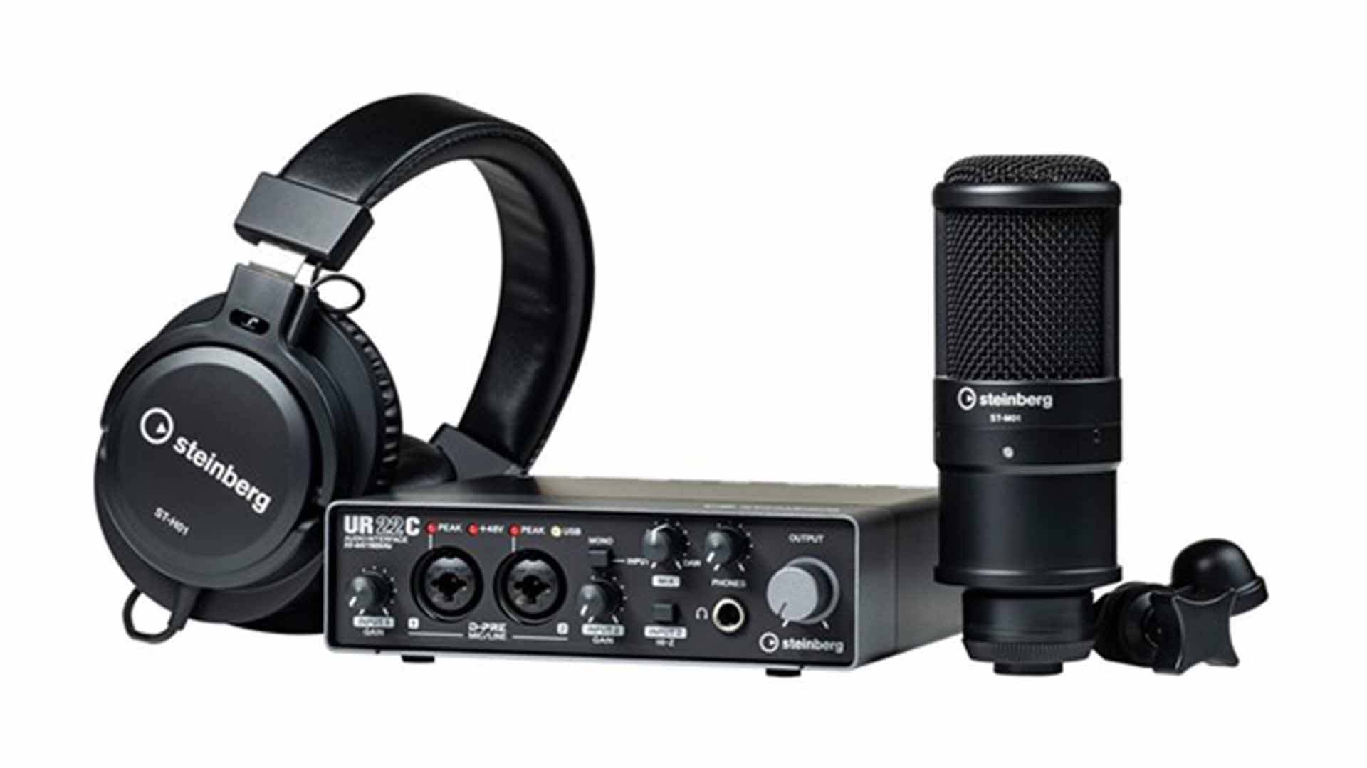 Steinberg UR22C Recording Pack - Guitar World Online