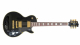Jet JL-500 Electric Guitar, Black with Gold Hardware