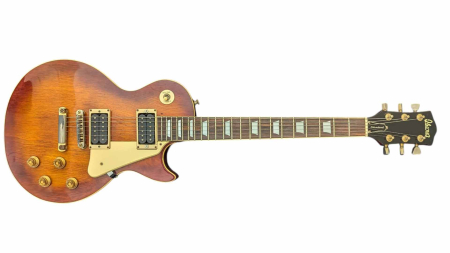 1977 Ibanez LP electric guitar in sunburst finish