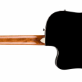 Fender California Standard Redondo CE, black finish, rear view