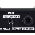 Boss GAFCEX Floor Controller for Katana amplifiers, rear view