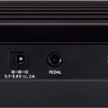 Roland GOPIANO portable digital piano, rear panel