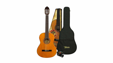 Valencia classical guitar package for beginners and students