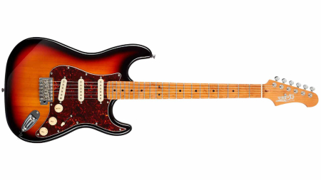Jet JS-300 Electric Guitar, Sunburst Finish