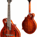 Eastman MDA815 F-Style Mandolin front andrear views