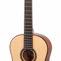 Valencia VC704 classical guitar, left angle