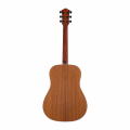 BROMO BAA1 Dreadnought Acoustic Guitar - back view