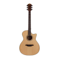 BROMO BAA2CE Grand Auditorium Cutaway Acoustic Electric Guitar with Preamp