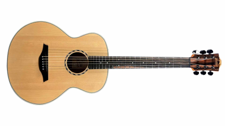 Bromo BAA8S Mini Jumbo Acoustic Guitar, natural finish