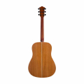BROMO BAT1 Solid Top Dreadnought Acoustic Guitar - back