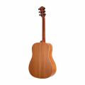 BROMO BAT1 Solid Top Dreadnought Acoustic Guitar - rear view