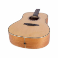 BROMO BAT1 Solid Top Dreadnought Acoustic Guitar - close up body