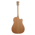 Cole Clark Left Handed FL1, Southern Silky Oak, back