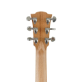 Cole Clark Left Handed FL1, Southern Silky Oak, rear headstock