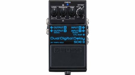 Boss SDE-3 Dual Digital Delay guitar pedal