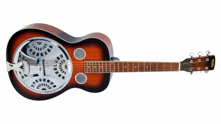 Bryden BRE1TS Resonator Guitar Tobacco Sunburst finish