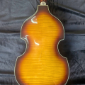 Hofner Contemporary Series Violin Bass, Antique Brown Sunburst finish, with Hard Case