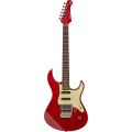 Yamaha PAC612VIIFMXFRD Pacifica Electric Guitar in Fired Red, flamed maple veneer finish