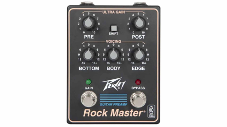 Peavey RockMaster Legacy Series guitar Preamp Pedal