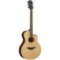 Yamaha APX600M thin-line with Cutaway & Pickup in natural satin finish