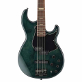 Yamaha BB734A 4 string electric bass guitar, Indigo Blue Finish