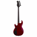 Yamaha BB734A 4 string electric bass guitar, Fired Red Finish, back
