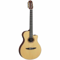 Yamaha NCX3 Nylon Acoustic Classical with Pick Up in Natural, angle