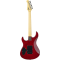 Yamaha PAC612VIIFMXFRD Pacifica Electric Guitar in Fired Red, flamed maple veneer finish