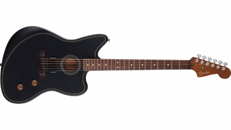 Fender Acoustasonic Standard Jazzmaster, Black