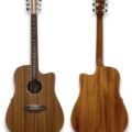 Cole Clark SFL1EC-MMAH Studio Series Fat Lady Dreadnought cutaway with pickup. All solid Mahogany