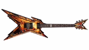 Dean Dimebag Razorback Explosion preloved electric guitar