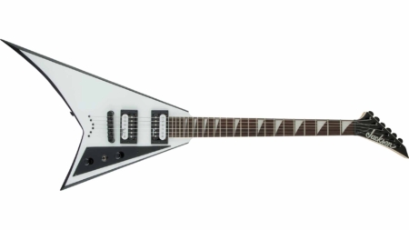 Jackson JS Series Rhoads JS32T Electric Guitar, White finish