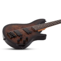 Schecter C-4 Standard Tobacco Burl, Bass Guitar