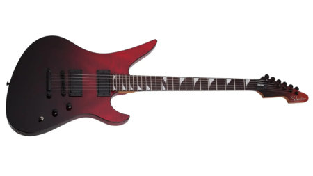 Schecter Avenger Standard electric guitar in Blood Burst finish