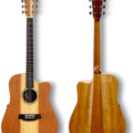 Cole Clark Studio Series SFL1EC-RDM, Grand Auditorium, Acoustic Electric Guitar, Redwood/Maple