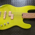 Charvel Pro-Mod San Dimas Bass, Lime Green Metallic, Pre-loved Bass Guitar