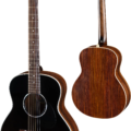 Eastman PCH2-TG Travel Guitar, Black Gloss