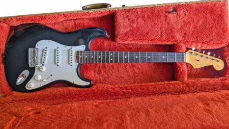 Fender American Vintage 1986 '62 Reissue Stratocaster, Black