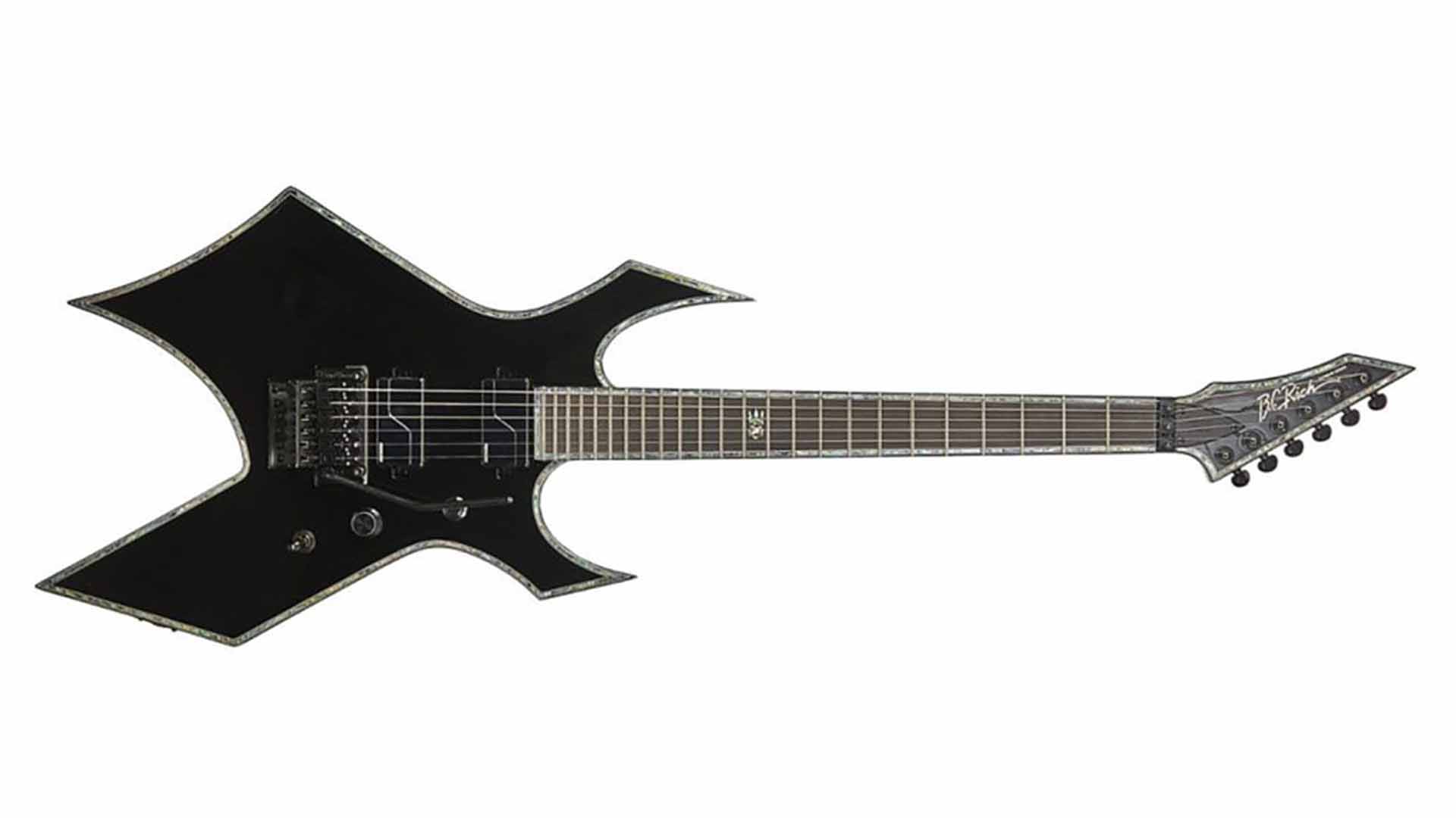 B.C. Rich Warlock Extreme with Floyd Rose - Black Onyx - Guitar 