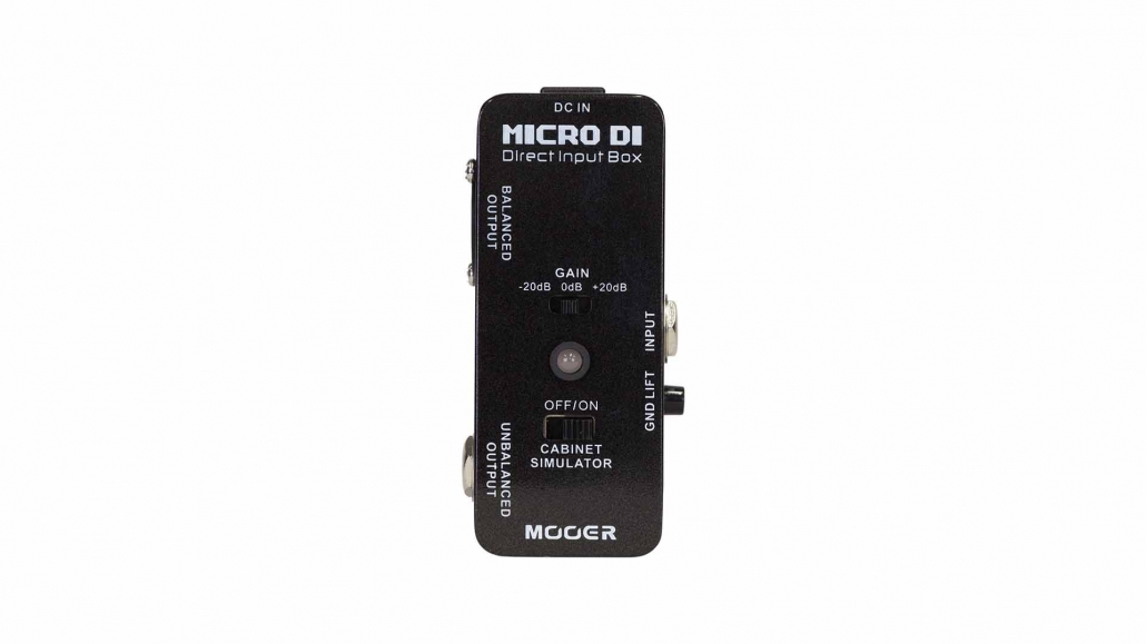 Mooer 'Micro DI' Smart Direct Input Box Micro Guitar Effects Pedal Guitar World Online